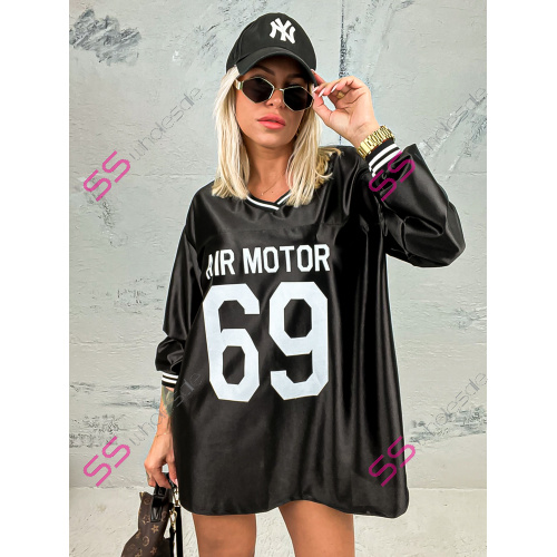 Oversized top s dlhým rukávom JANISE