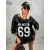 Oversized top s dlhým rukávom JANISE