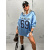 Oversized top s dlhým rukávom JANISE