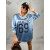 Oversized top s dlhým rukávom JANISE