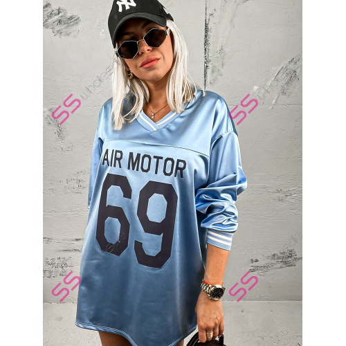 Oversized top s dlhým rukávom JANISE