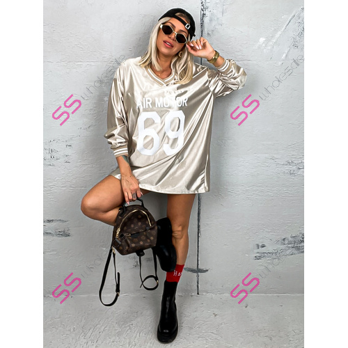 Oversized top s dlhým rukávom JANISE