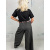 Elegantné wide-leg nohavice s opaskom MOINA