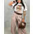 Elegantné wide-leg nohavice s opaskom MOINA