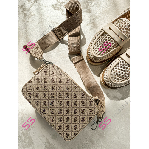 Vzorovaná crossbody kabelka MONISSA
