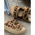 Leopardie platformové šľapky ALETTA