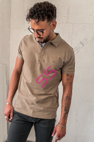 Hnedé pánske polotričko