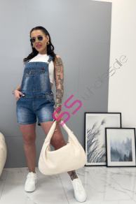 Denim šortky na traky DATOIL