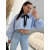 Elegantná dámska crop top blúzka SERINA