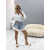 Extravagantné kombinované denim šortky FREYA