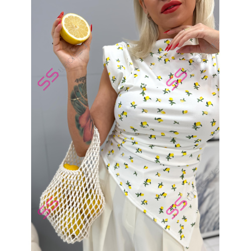 Biela makramé kabelka ALEISHA-