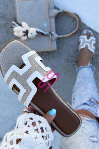 Elegantné dámske šľapky GEORGINA-