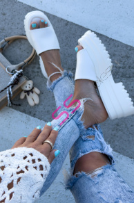 Platformové dámske šľapky YOLANDA-