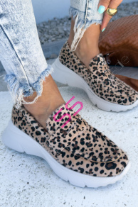 Leopardie dámske topánky MEDILA