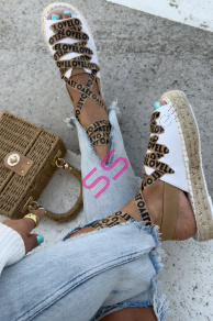 Dámske sandále na viazanie NOWA