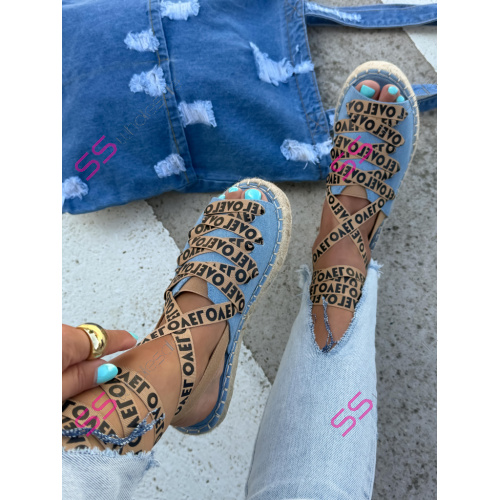 Dámske sandále na viazanie NOWA-