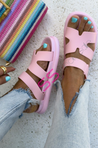 Dámske gumené šľapky MELODY-