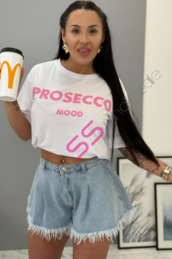 Modré denim šortky BLANCA