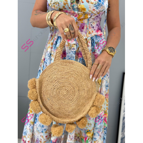 Prútená kabelka ELENA-