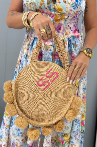 Prútená kabelka ELENA-