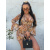 Leopardie bikiny s plážovou tunikou SUNNY