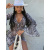 Leopardie bikiny s plážovou tunikou SUNNY