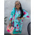 Oversized kvetované babydoll šaty BUMER