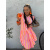Pásikavé mušelínové babydoll šaty SAFFRON