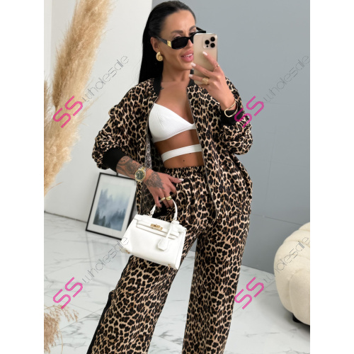 Športovo-elegantný leopardí komplet ANNIE+