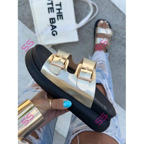 Platformové šľapky  REBECCA-