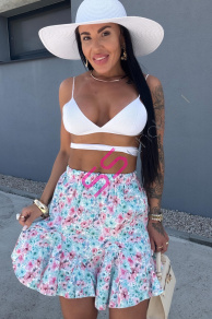 Riasená sukňa s gumeným pásom ZADIE