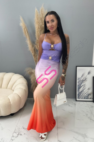 Dlhé šaty na ramienka ZAREEN