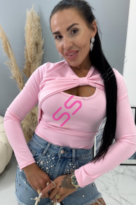 Elegantné elastické tričko CAROLA