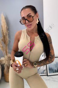 Tvarujúci vrúbkovaný overal OLINDA