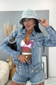 Dámsky denim kabát KAROLA