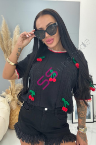 Pulóver s krátkym rukávom LEANNA+