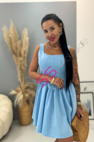 Modré dámske minišaty STEPHANY