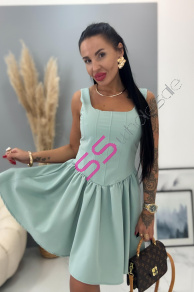 Zelené dámske minišaty STEPHANY