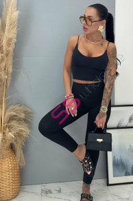 Dámske legíny s vysokým pásom+