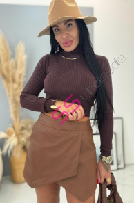 Koženková nohavicová sukňa NIYAH+