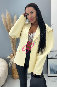 Módne sako s vypchávkami FABIANA