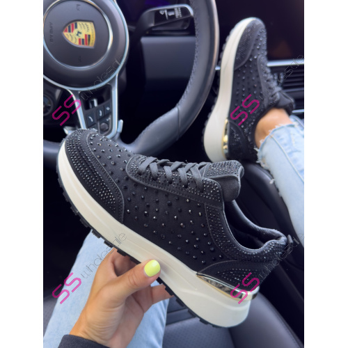 Platformové tenisky zdobené kamienkami MAISIE-