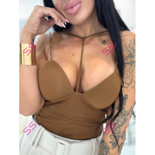 Camel top s vypchávkami MAISY