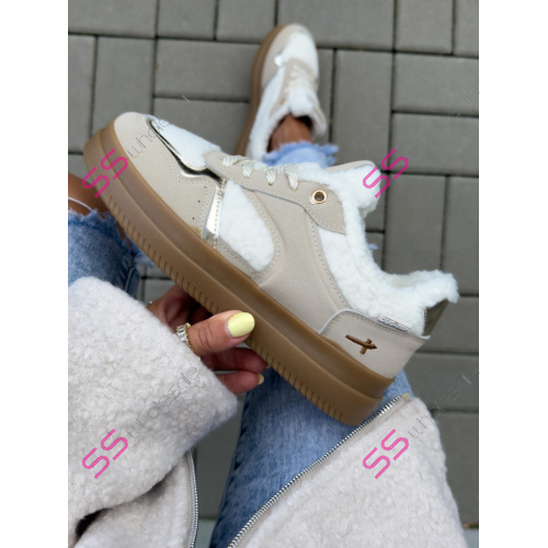 Platformové teddy tenisky SORISA-