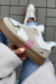 Platformové teddy tenisky SORISA-