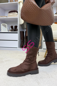 Členkové semišové čižmy FRINA