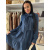 Babydoll denim šaty ROSALIE