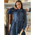 Babydoll denim šaty ROSALIE
