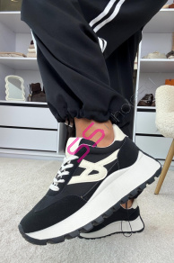 Platformové semišové dámske tenisky ADANE