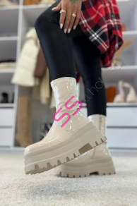 Lakované členkové čižmy PANKA II+